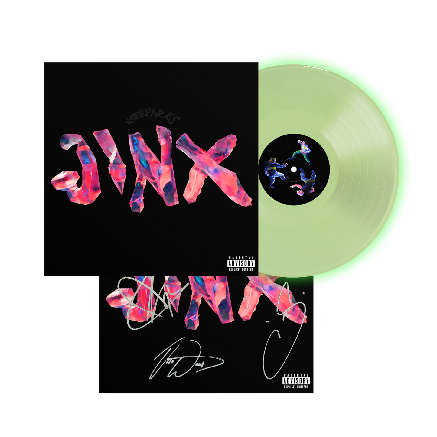 (Signed) JINX- Glow Green LP - D2C Exclusive #1