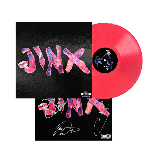 (Signed) JINX - Neon Coral Glitter LP w/ Foil Cover - D2C Exclusive #3