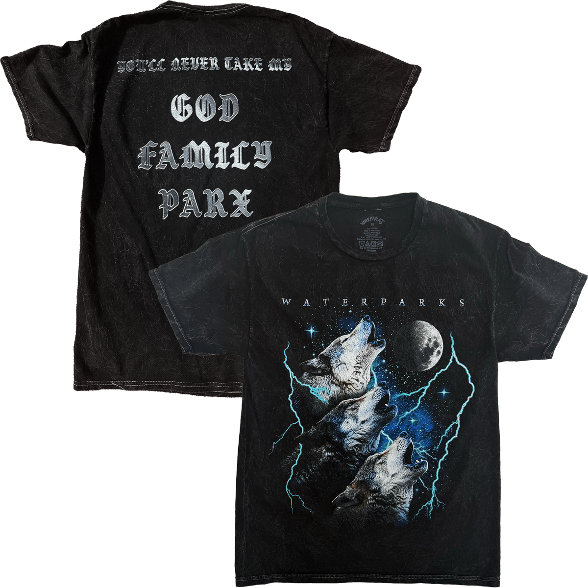 Wolves Mineral Wash Tee
