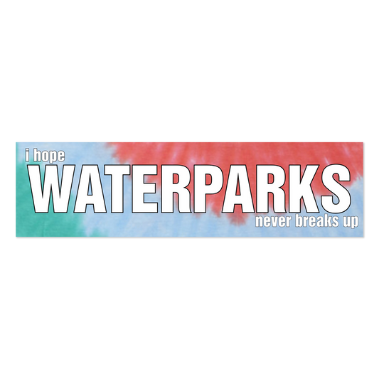Never Breaks Up Bumper Sticker